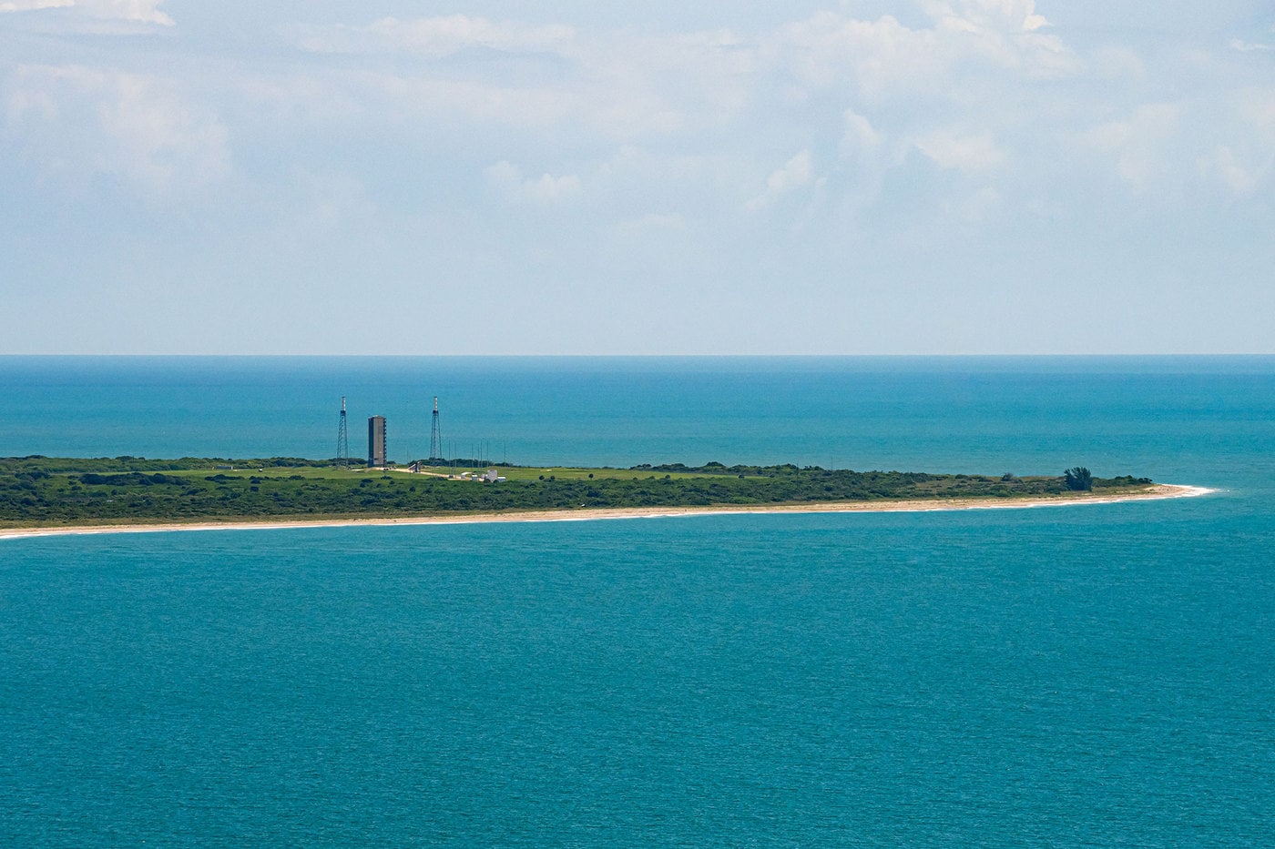 Photo Of Space Launch Complex 46 In Cape Canaveral, Florida